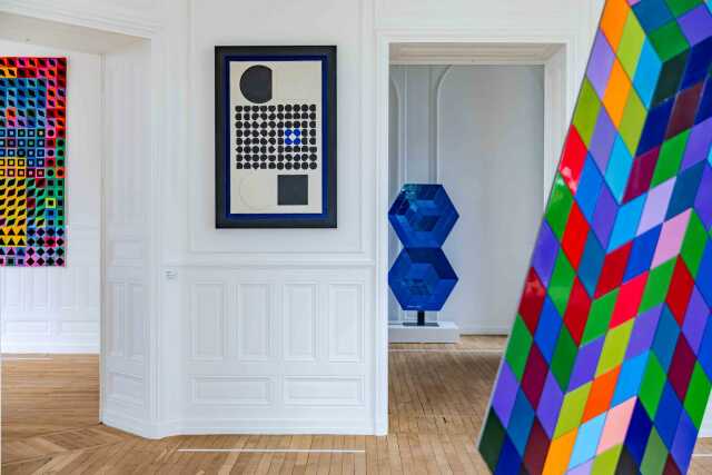 Exposition Vasarely au Château de Sancerre