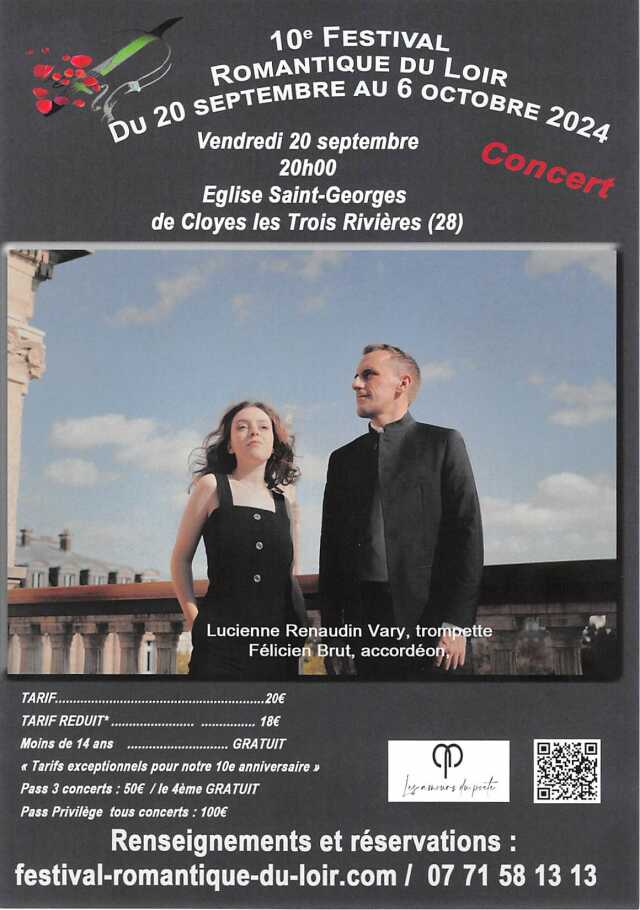 Concert pour le Festival Romantique du Loir