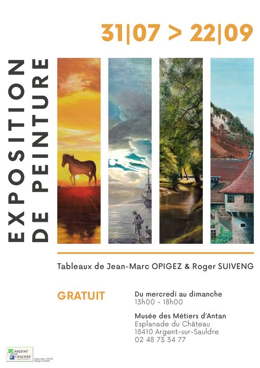 Exposition de Jean-Marc OPIGEZ et Roger SUIVENG