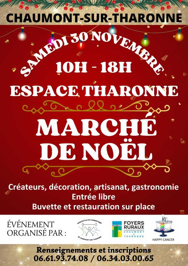 Marché de Noël de Chaumont s/Tharonne