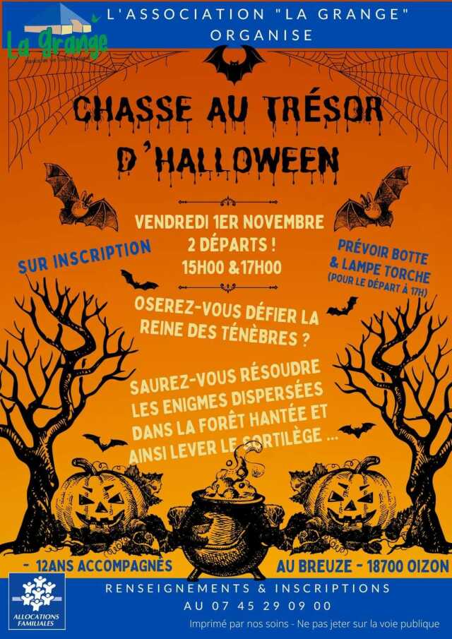 Chasse au trésor Halloween