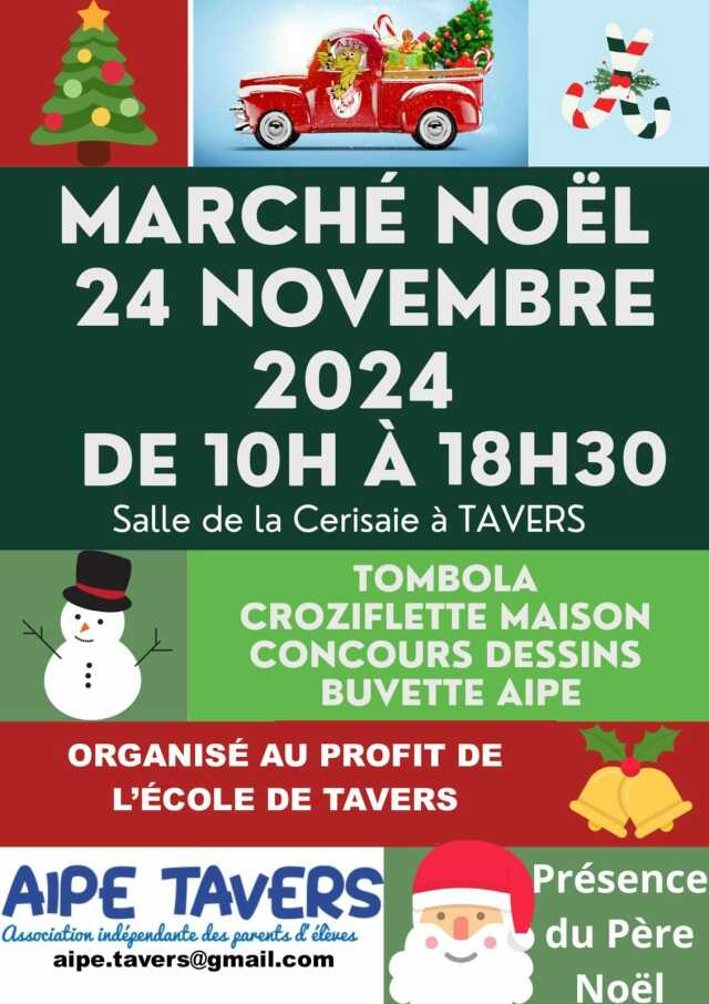 Marché de Noël - AIPE de Tavers