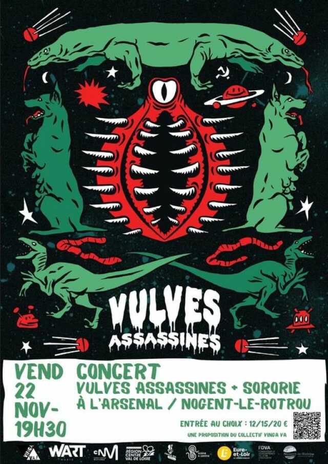 Concert à l'Arsenal I Vulves Assassines + Sororie