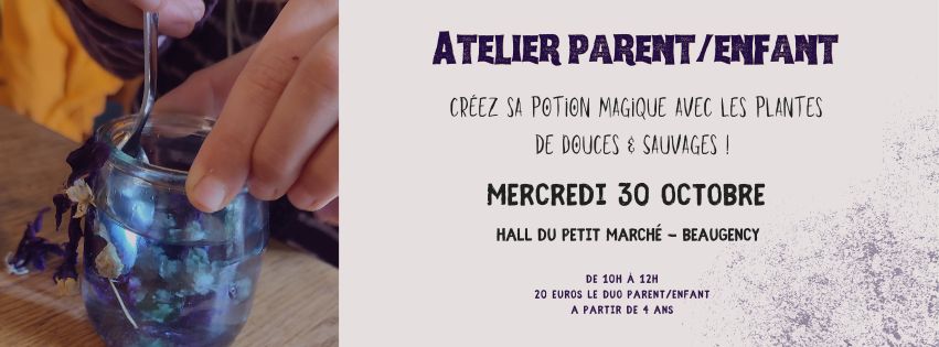 Atelier parent/enfant : Créez votre potion magique