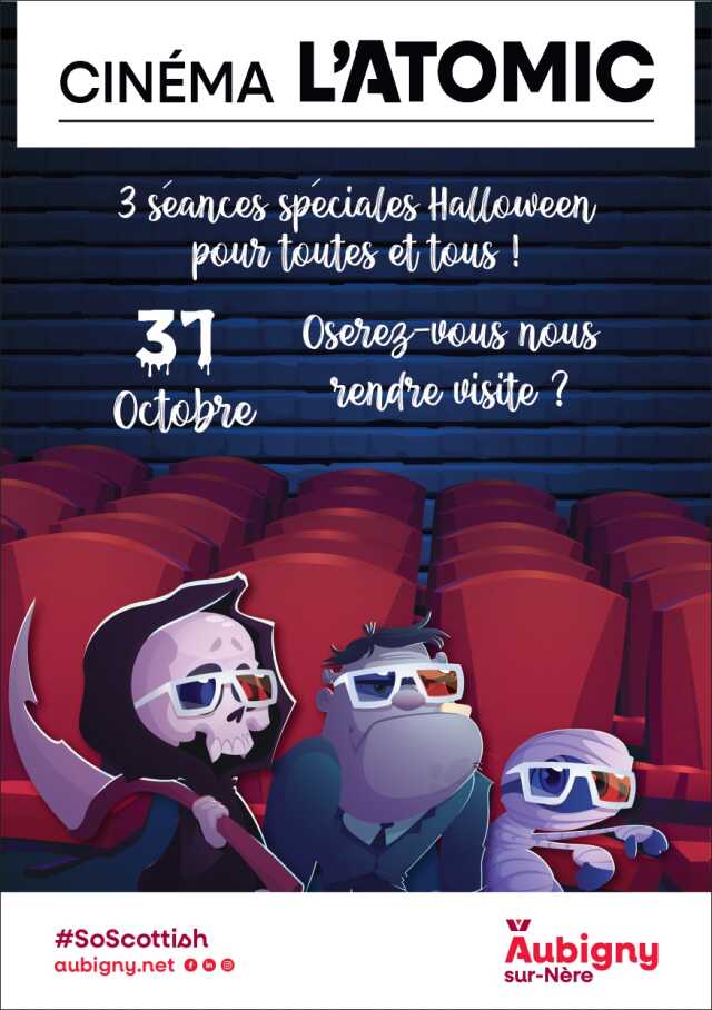 L'Atomic Cinéma fête Halloween