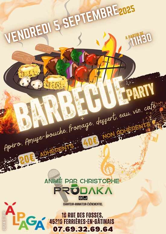 Repas barbecue party