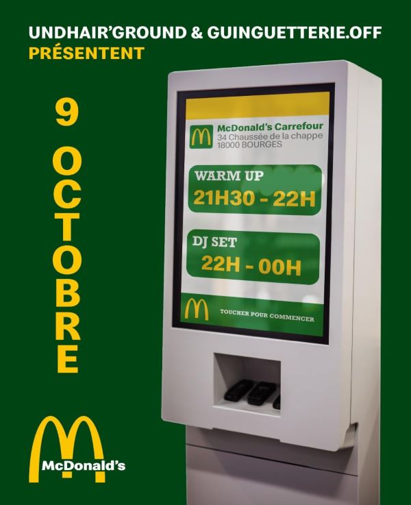 DJ Set à McDonald's !