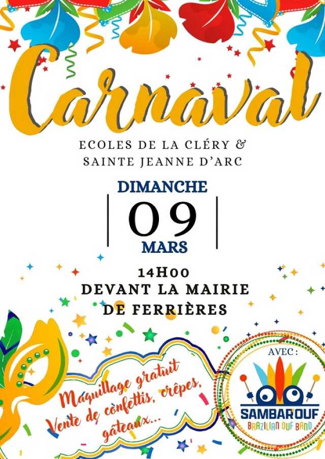 Carnaval des écoles de Ferrières