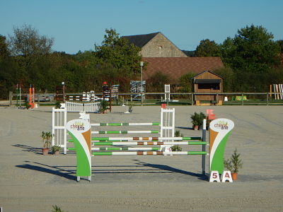 Concours de saut d'obstacles Jump Halloween