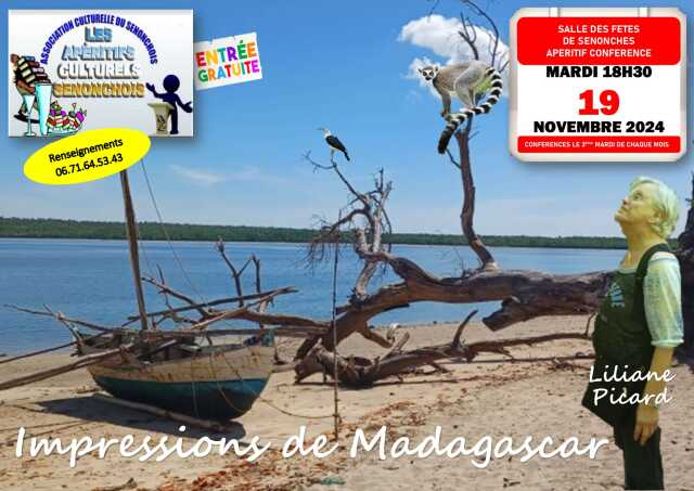 Apéritif-conférence. Impression de Madagascar