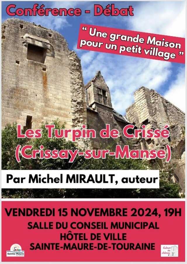 Conférence-débat : Les Turpin de Crissé, 