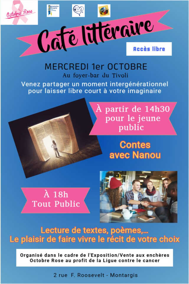 Café littéraire : Octobre Rose
