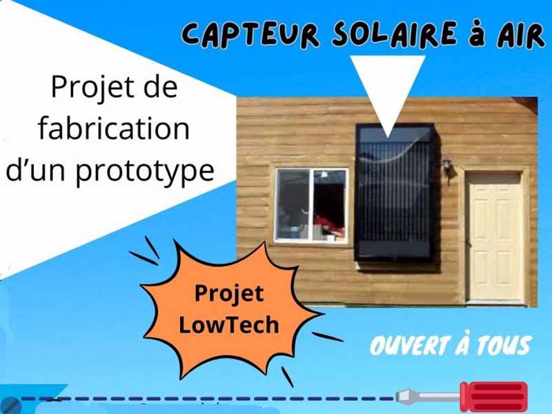 Créér un capteur solaire