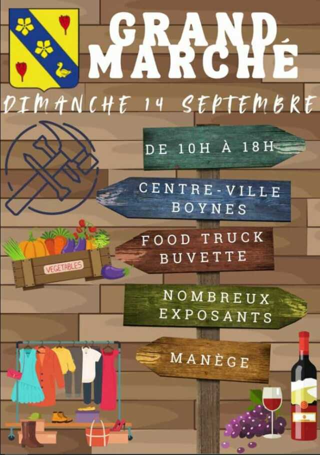 Grand Marché de Boynes