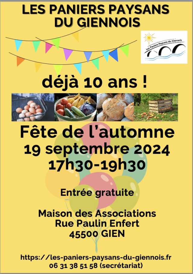 Fête de l'automne !