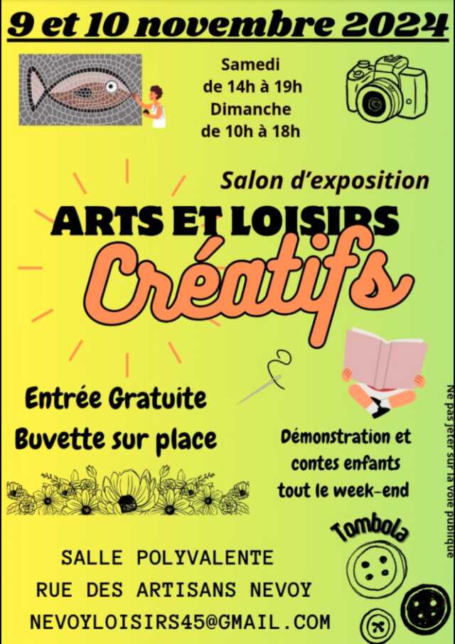 Salon d'exposition : Art créatif