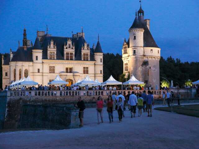 Dégustation sous les étoiles - Château de Chenonceau