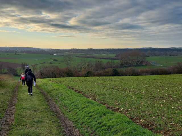 Randonnée pédestre à Saint Amand Longpré