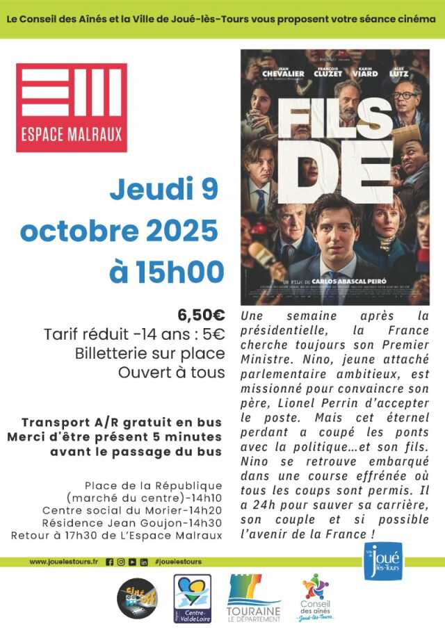 Cinéma des Aînés : Fils de