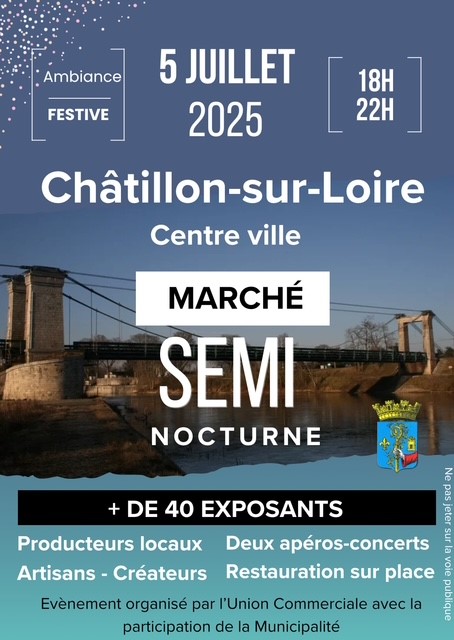 Grand marché semi-nocturne