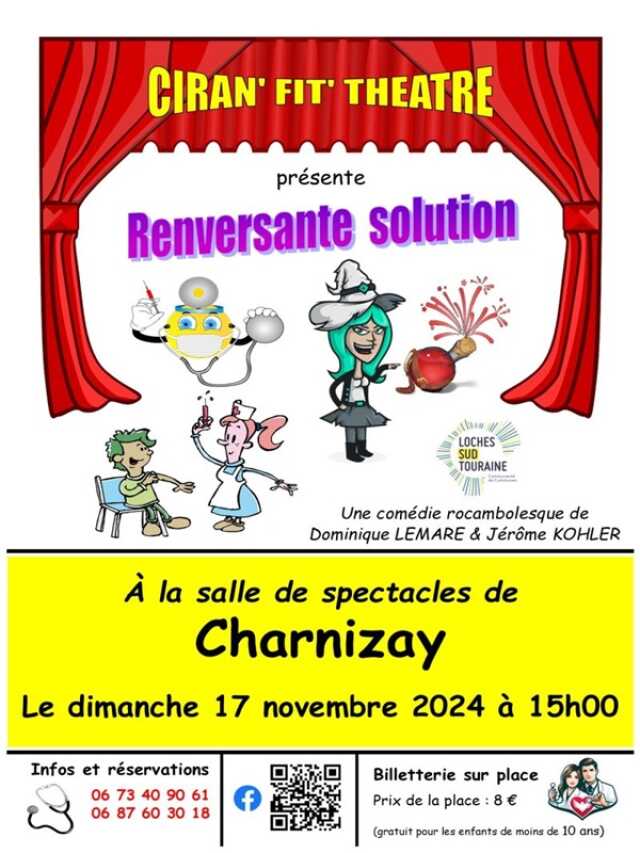 Théâtre : renversante solution