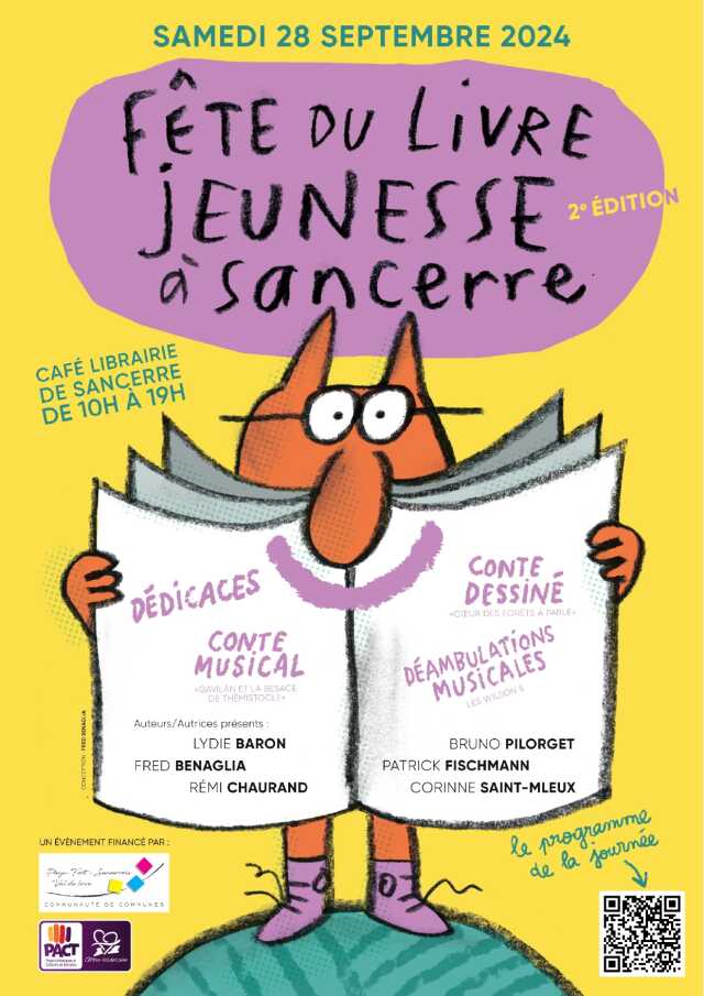 Fête du livre jeunesse à Sancerre