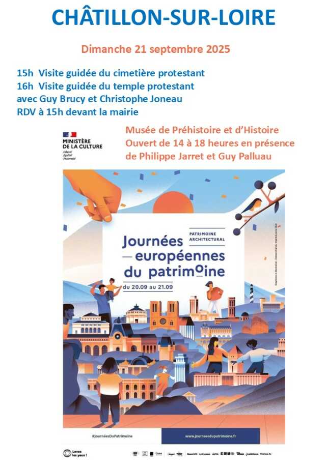Journées Européennes du Patrimoine : visite du Musée de Préhistoire et d'Histoire