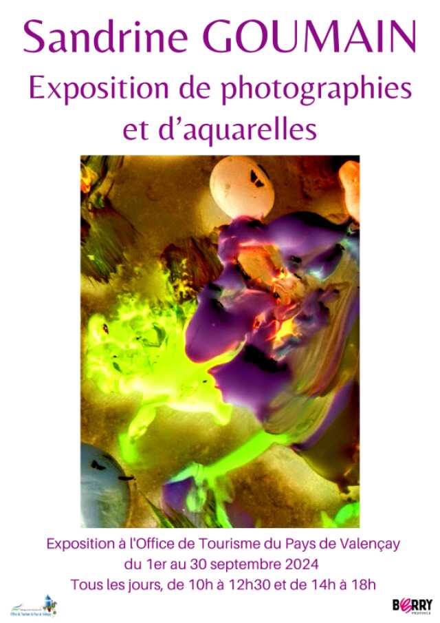 Exposition de photographies et d'aquarelles