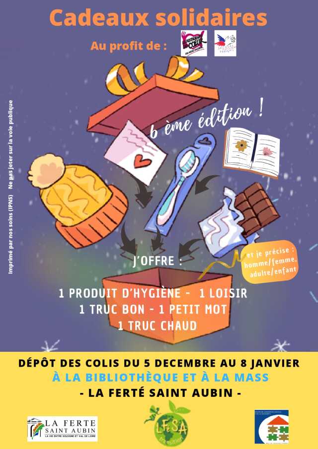 6ème édition • Cadeaux solidaires