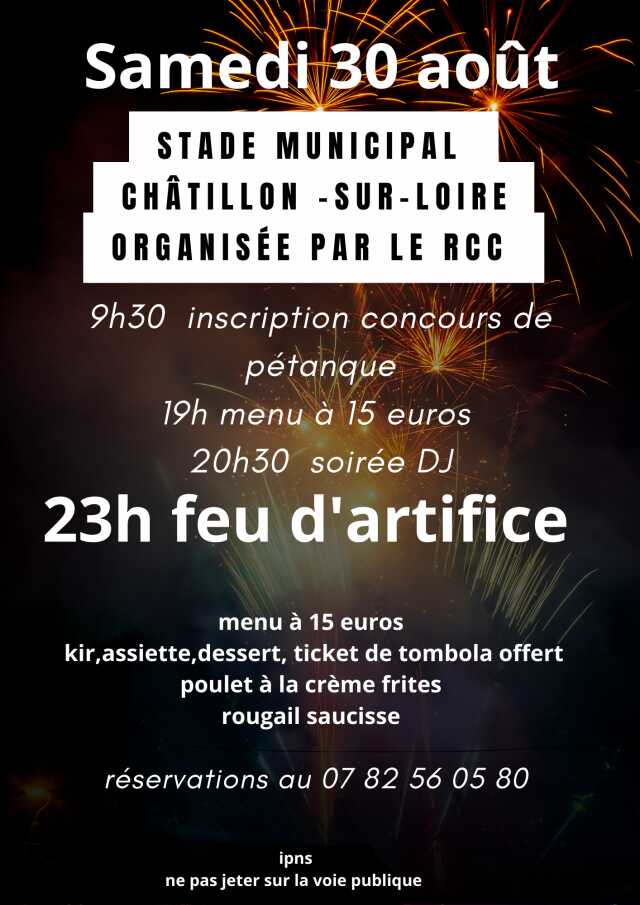 Repas-concert et concours de pétanque