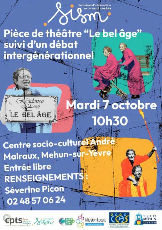 Rencontre intergénérationnelle autour de la pièce de théâtre « Le bel âge »