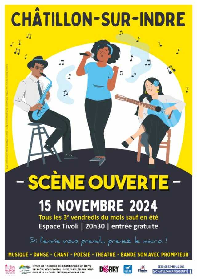 Scène ouverte et karaoké ANNULEE (le 15/11)