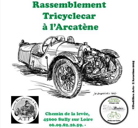 Rassemblement Tricyclecar à l'Arcatène