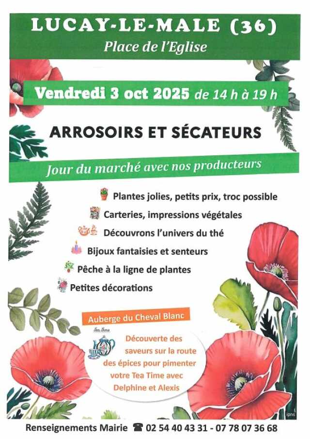 Arrosoirs et sécateurs