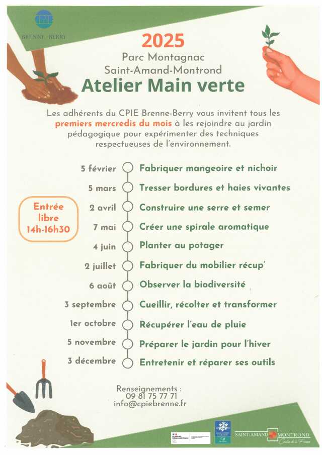 Atelier Main verte