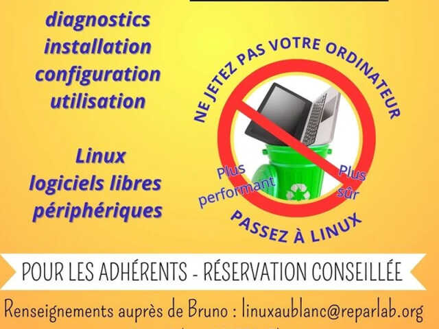 Atelier Linux et logiciels libres