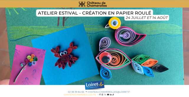 Les jeudis créatifs « papier roulé »