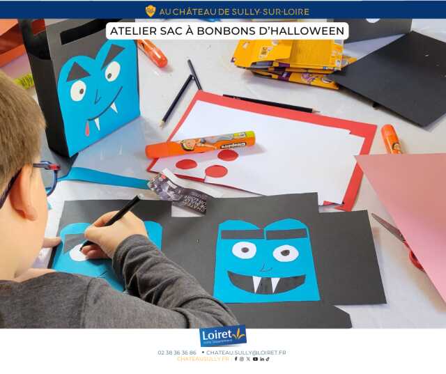 Ateliers « Sac à bonbons d’Halloween »