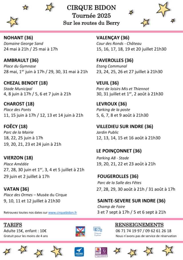 Tournée du Cirque Bidon
