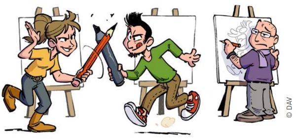 Battle de dessin
