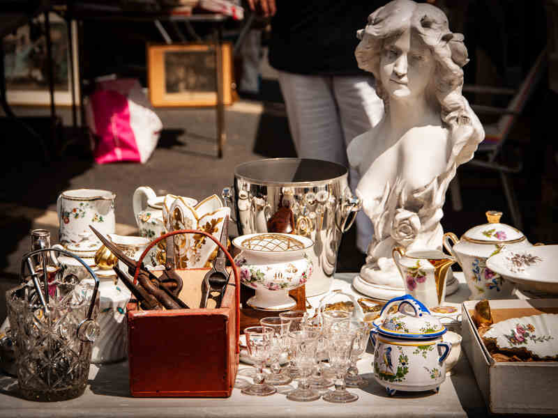 Brocante et  fête de l'asperge