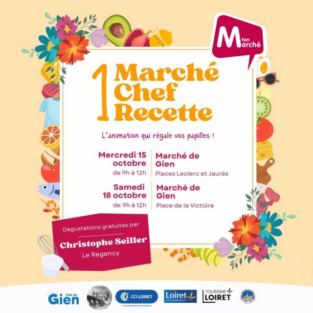 1 Marché, 1 Chef, 1 Recette