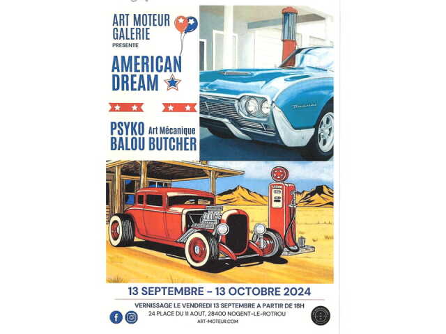 Exposition - American Dream chez Art Moteur