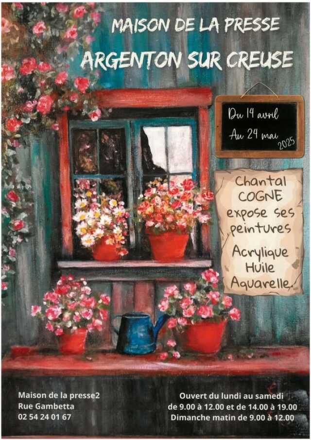 Exposition Chantal Cogne