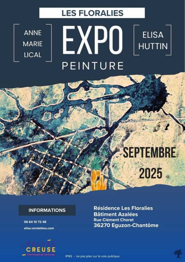 Exposition Anne-Marie Lical & Elisa Hutin