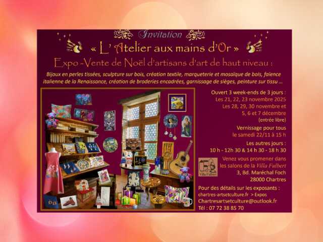 Expo-vente de Noël d'artisans d'art 