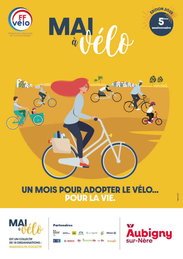 Mai à vélo