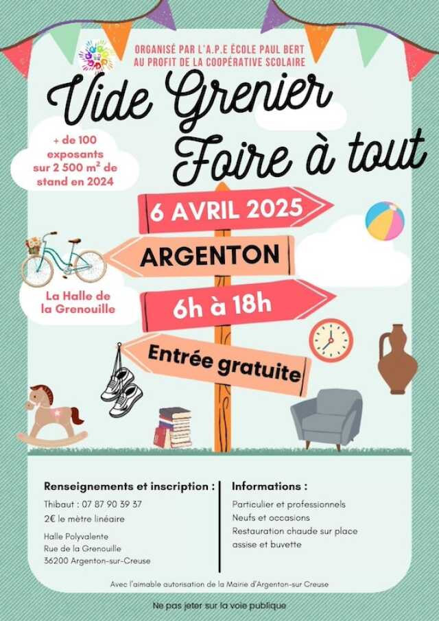 Vide grenier Foire à tout