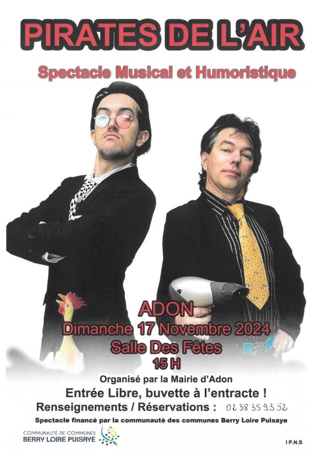 Spectacle humoristique et musical 