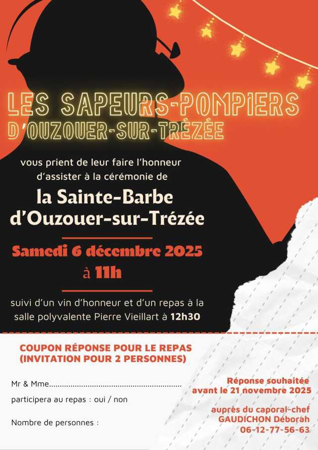 Repas convivial de la Sainte-Barbe